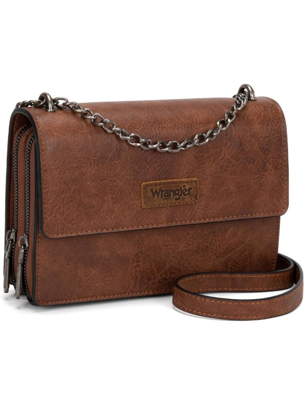 Vintage Flap Crossbody Purse for Women | Stylish Shoulder Bag & Wallet Combo